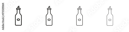 Olive oil icon concept. editable vector trendy illustrations.
