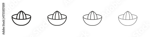 Hand Juicer icon concept. editable vector trendy illustrations.
