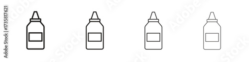 Glue icon concept. editable vector trendy illustrations.
