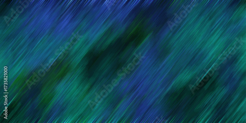 Deep blue and teal abstract background with textured diagonal brush strokes, evoking a sense of calm water or aurora borealis for serene design projects