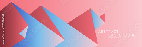 Modern abstract background for presentation design, dynamic shapes composition. Vector illustration