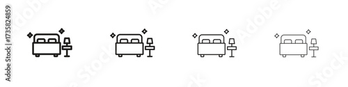 Clean Room icon concept. editable vector trendy illustrations.