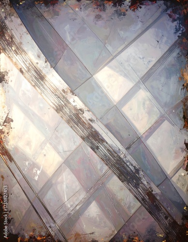 Abstract architectural detail