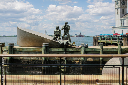 American Merchant Mariners' Memorial, New York city, USA