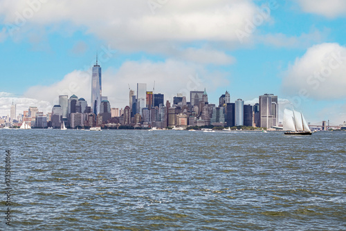New York city skyline, Lower Manhattan