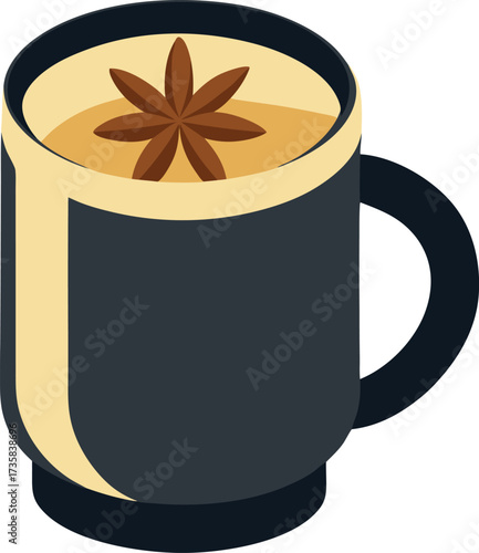 Christmas Eggnog Traditions rich dairy eggnog in warm mug with holly garnish and cinnamon