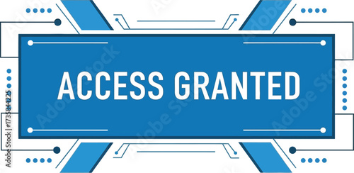 Access granted security system login authentication technology