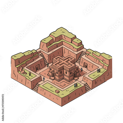 
World Landmark Icons 
Isometric Cartoon Pack