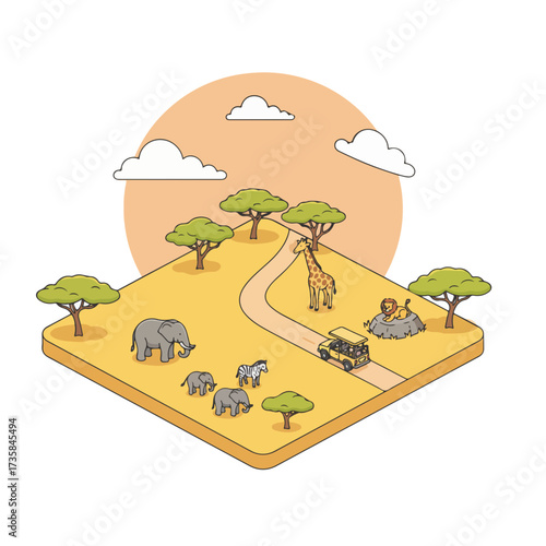 
World Landmark Icons 
Isometric Cartoon Pack