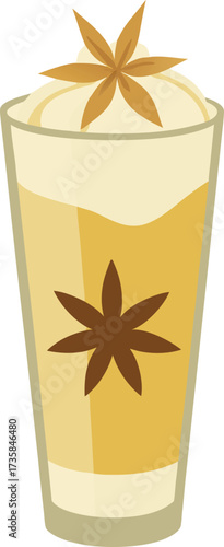 Christmas Eggnog Traditions rich dairy eggnog in warm mug with holly garnish and cinnamon