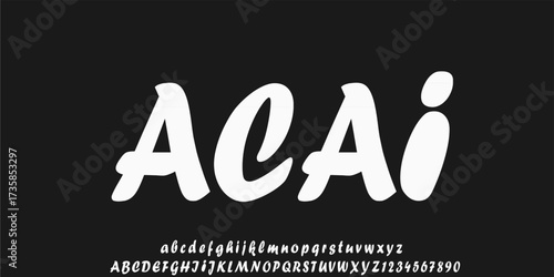 Hand drawn condensed vector font. Unique alphabet with urban style expressive, creative, and personal. Typography for poster, branding, cafe, product, and etc.