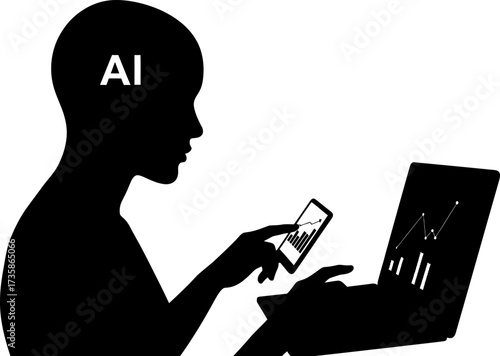 ai mind processes global data, fostering decisive insights for enterprise evolution