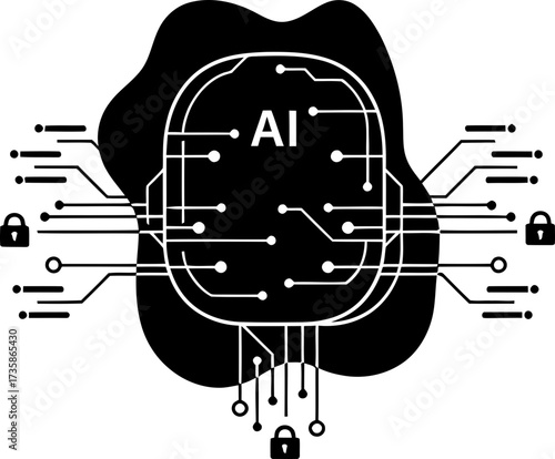 ai guardian protecting intellect, managing connections, ensuring future digital safety