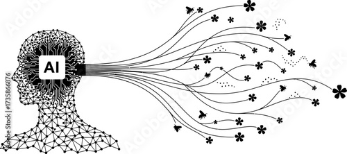 ai ignites organic evolution, human ingenuity meets blooming natural intelligence