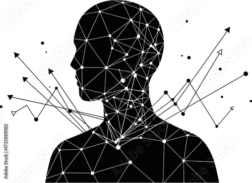 thoughtful connection ideas radiate, building digital bridges towards tomorrows horizons