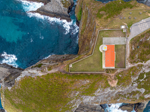 Faro de Cabo Vidio en Cudillero, Asturias