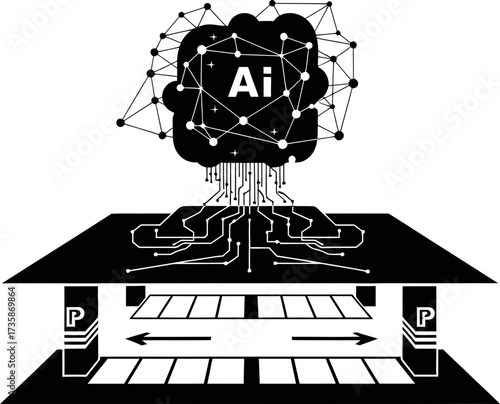 ai directs future parking, transforming urban spaces with intelligent digital management