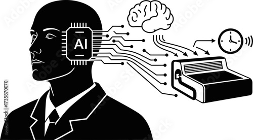 ai mind directs human intelligence for instant communication and action