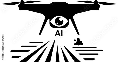 digital eye above ai drone nurtures earths harvests smartly