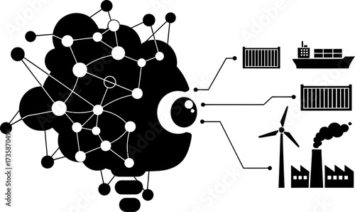 ai brain powers future industry strategic oversight, global logistics, smart operations