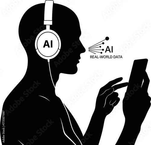 human senses merge with ai data, powering personalized digital insights