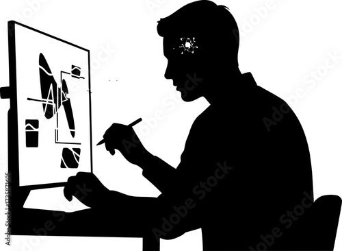 mindtoscreen synergy human intellect forges digital future landscapes