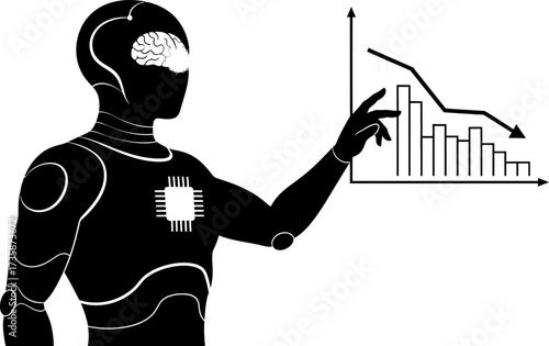 synthetic mind interprets economic graphs, forecasting challenges and strategic market shifts