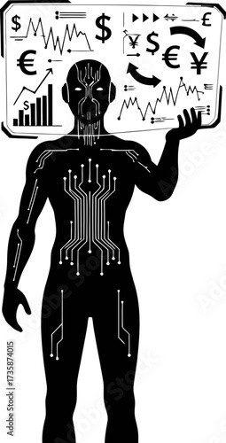 ai orchestrates global markets, predicting trends and optimizing financial futures now