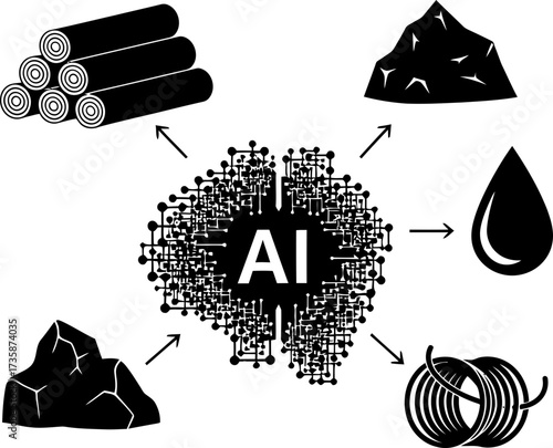 smart ai coordinates natural resources, fueling tomorrows industries and progress