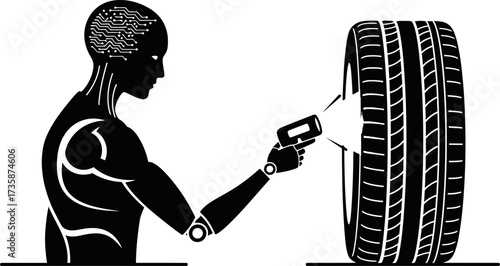 advanced intelligence meticulously scans automotive components, ensuring unparalleled safety and quality