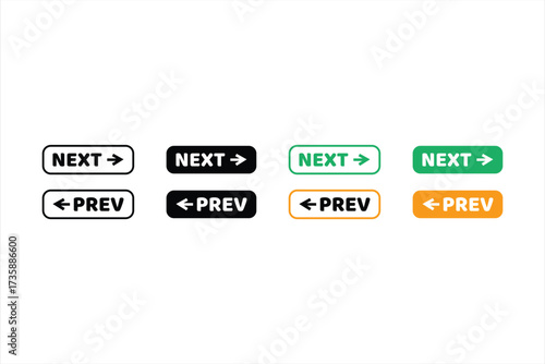 Previous and Next navigation buttons
