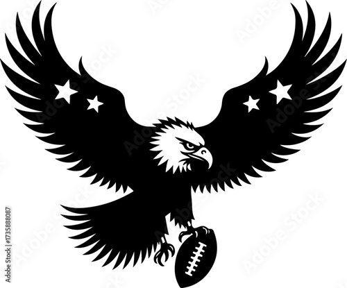 "Eagle Gridiron: The Spirit of American Football"