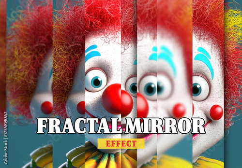 Fractal Mirror Photo Effect