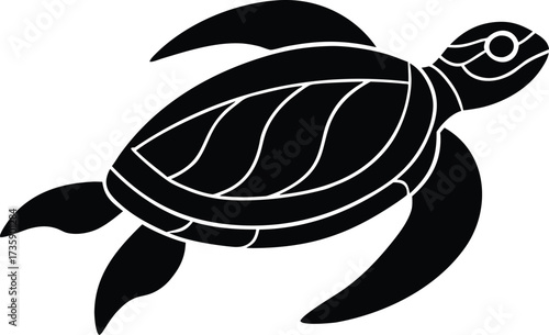 Sea Turtle Icon.