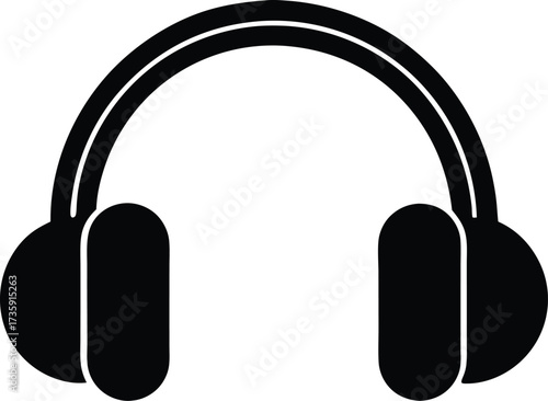 Ear Muffs Vector Icon.