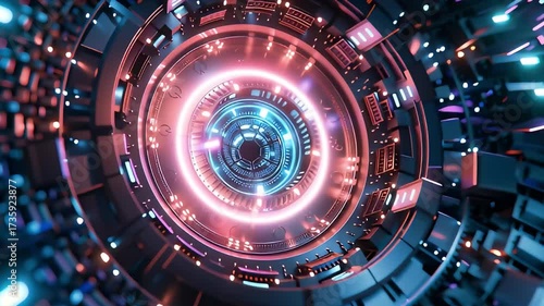 Wallpaper Mural Ninth footage A tight shot of the subwoofer capturing the pulsating neon lights at the base of the speaker as it thumps to the b beat creating a captivating visual and audio Torontodigital.ca