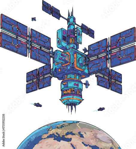 Space Station Orbit