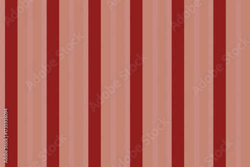 Pilky stripe pattern lines, content textile seamless vertical. Vndless texture background fabric vector in red and light colors.