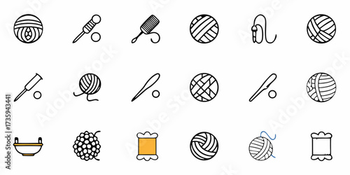 Explore a delightful array of essential knitting, crochet, and crafting tools perfect for your next creative handmade project