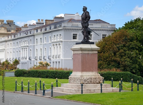 Drake Monument, Plymouth Hoe, Devon, England