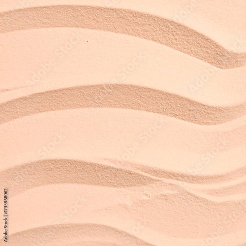 Soft, light peachy texture with wavy patterns