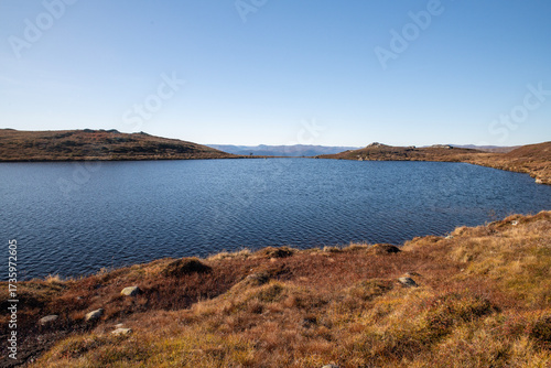 Lake View in the Mountains