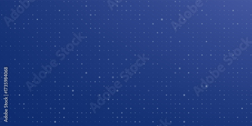 Abstract geometric background with squares. Blue pixel background with empty space. Vector illustration