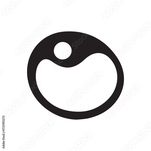 Abstract Black and White