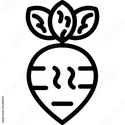 Beetroot Icon