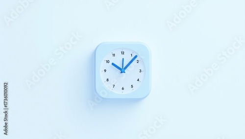 Simple Square Clock.