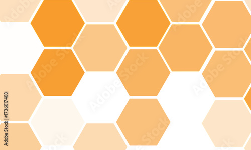 Honeycomb abstract artwork, beehive pattern for decoration, hive symbol for fabric design