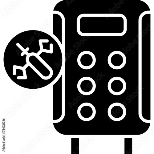 Air Purifier Icon Vector Element
