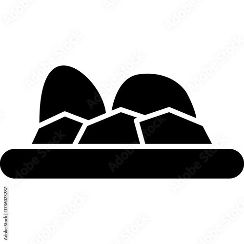 Falafel Icon Vector Element