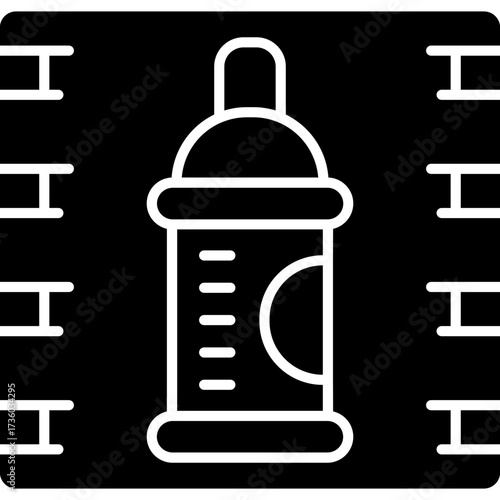 Mural Icon Vector Element